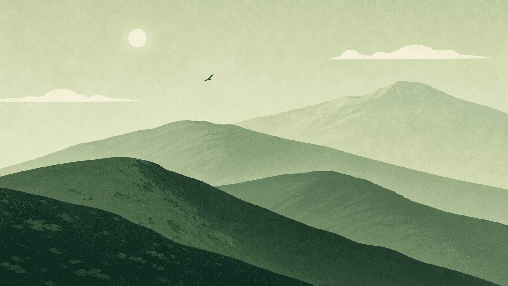 Lake District fells used as the visual style for the Wainwright tracker